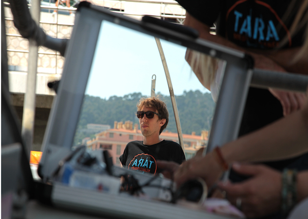 Yoann Lelong : artiste en résidence sur tara