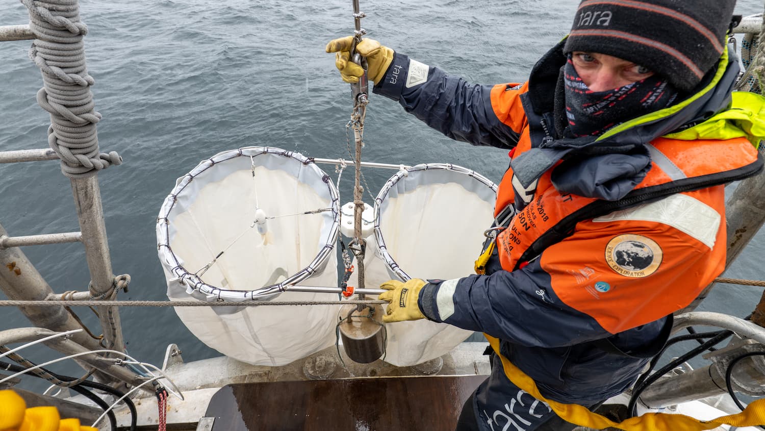 David Monmarché lance un filet bongo