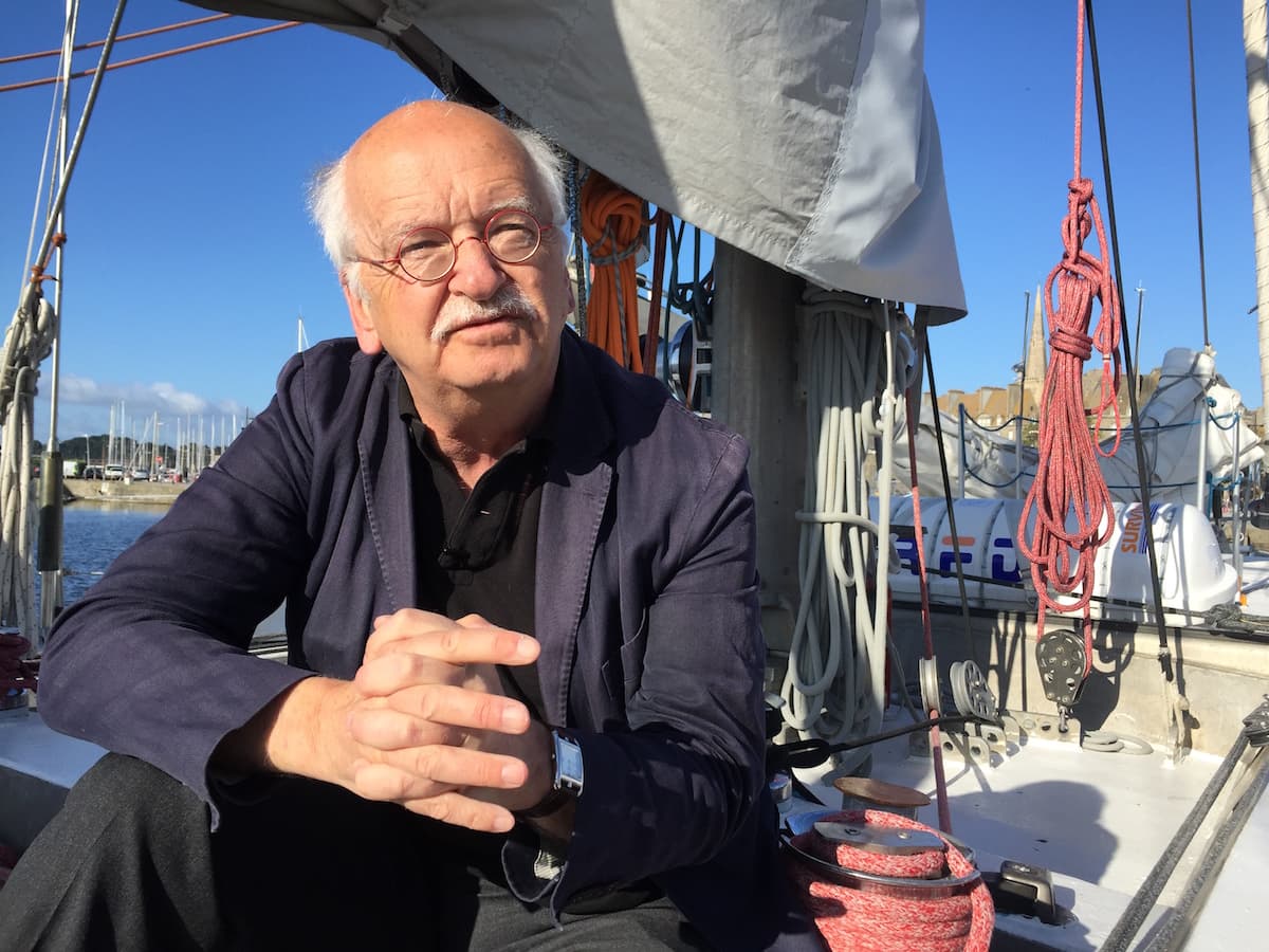 Erik Orsenna, un des parrains de la Fondation Tara Océan