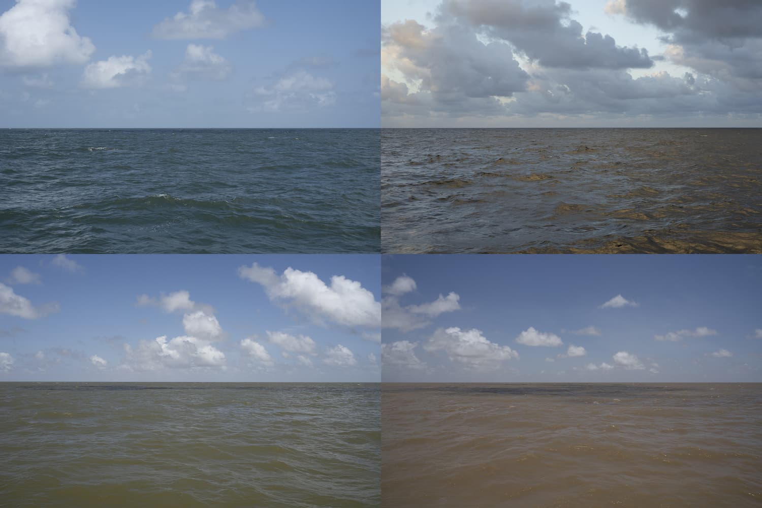 Composition de Leslie Moquin : les couleurs de l'eau