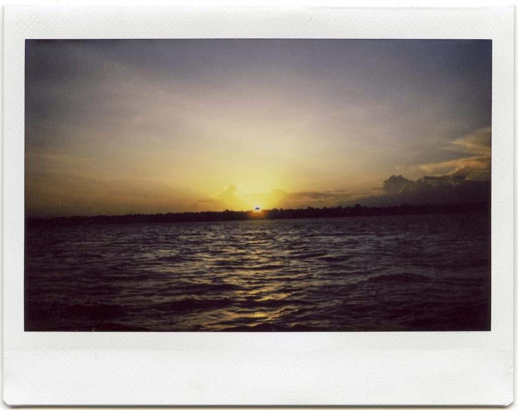 Coucher de soleil, Leslie Moquin