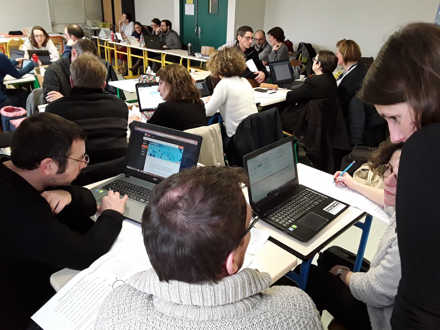 Journée de formation d’enseignants dans l’académie de Normandie