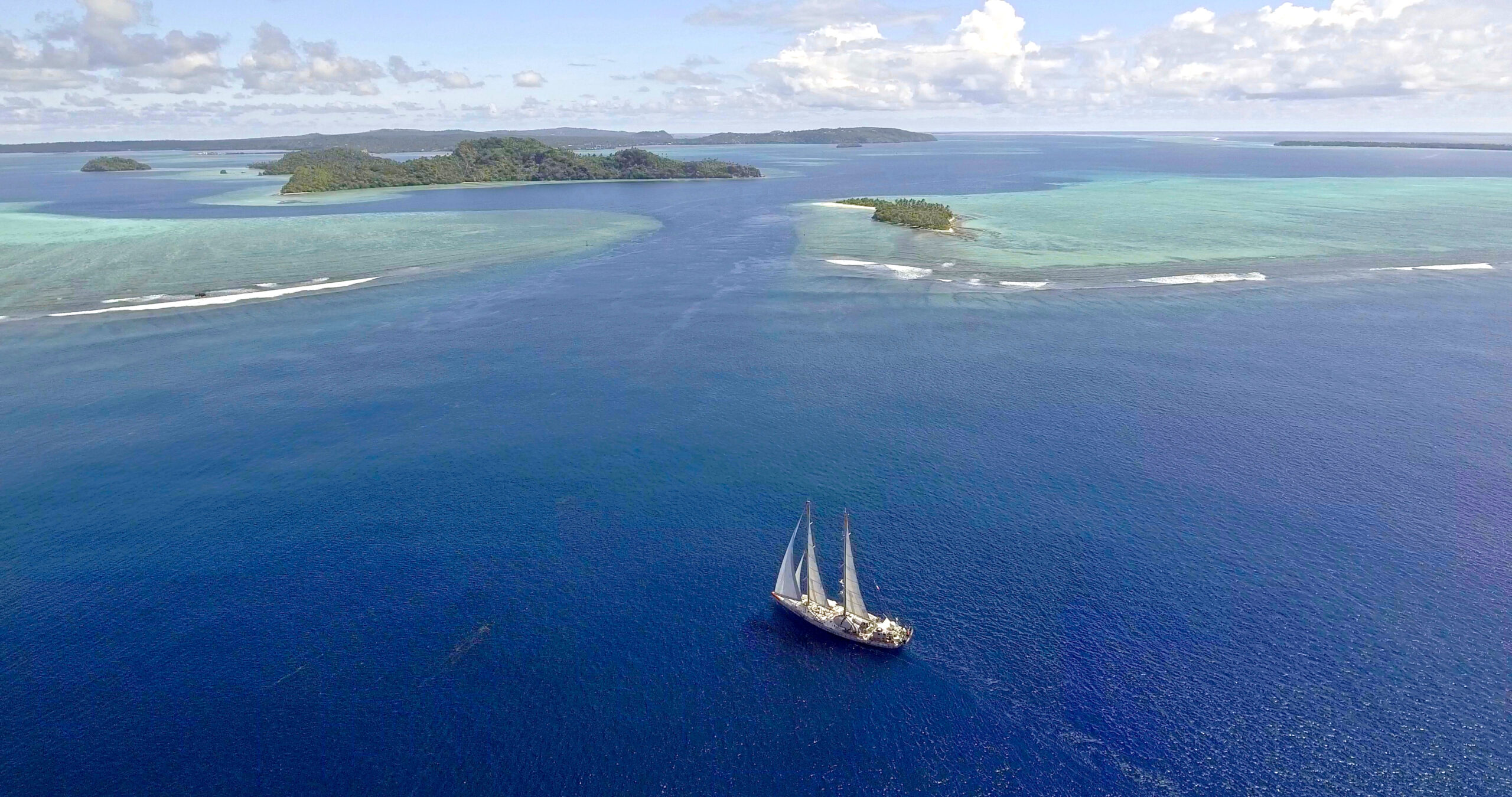 Tara arrive à Wallis et Futuna durant l’expédition Tara Pacific