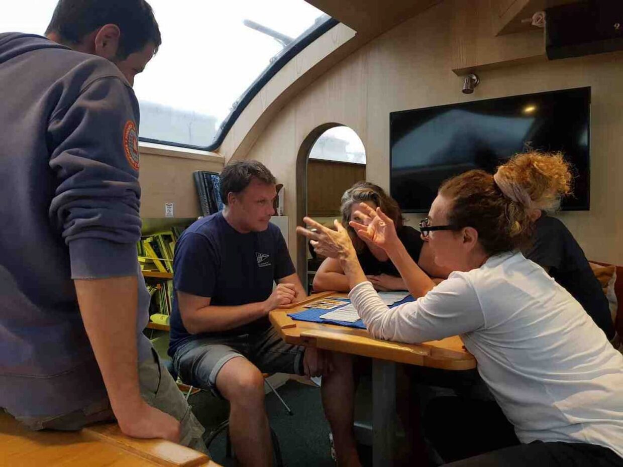 Renata et l'équipage ©Leslie Moquin