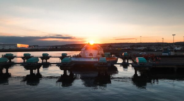 Mise à l'eau Tara Polar Station