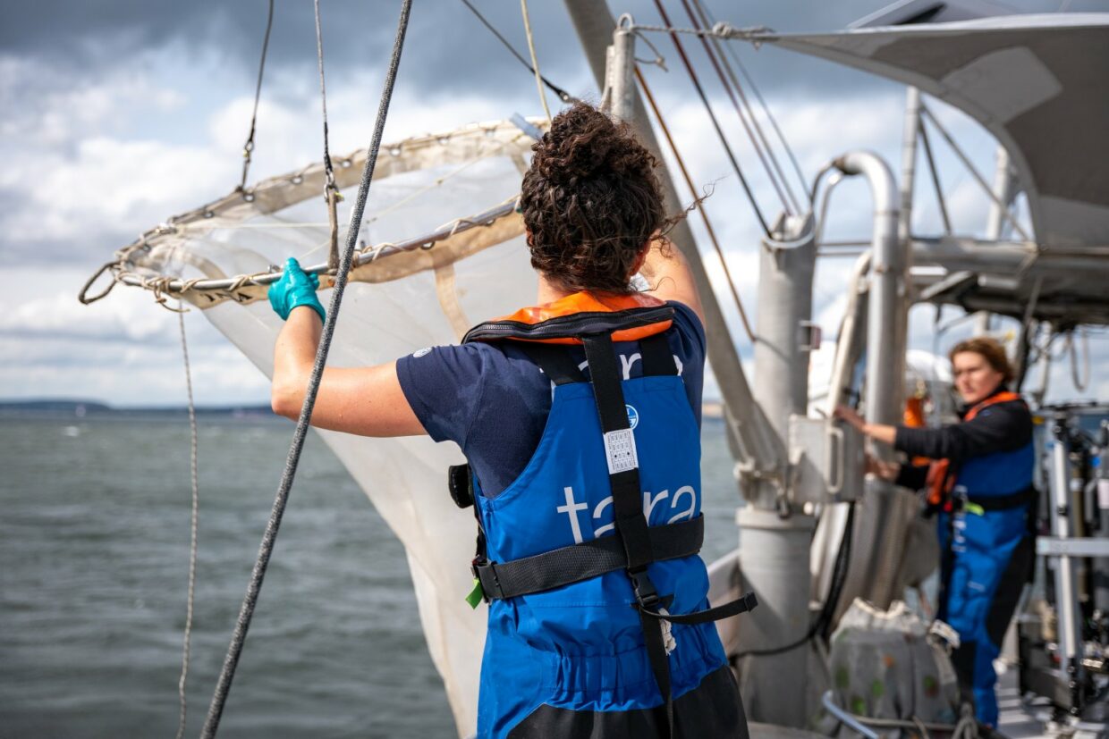 Préparation de la mise à l'eau des filets Bongo