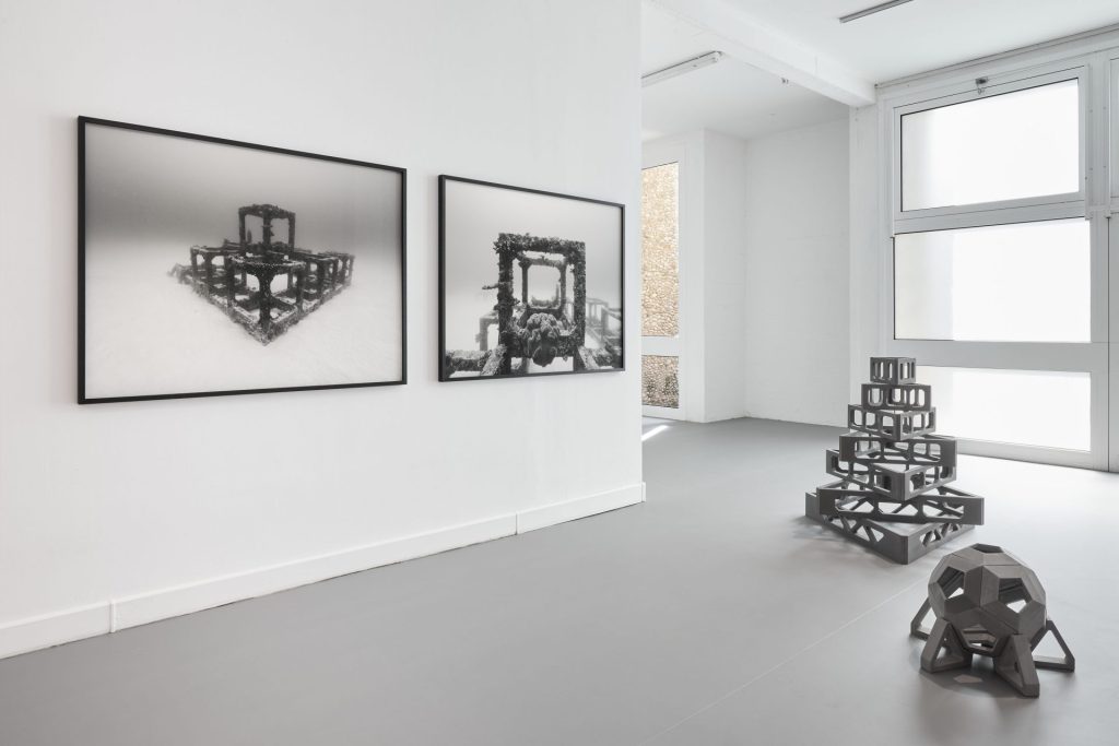 Nicolas Floc’h, Structures productives, récifs artificiels, 2013-2014 © Jean-Christophe Lett