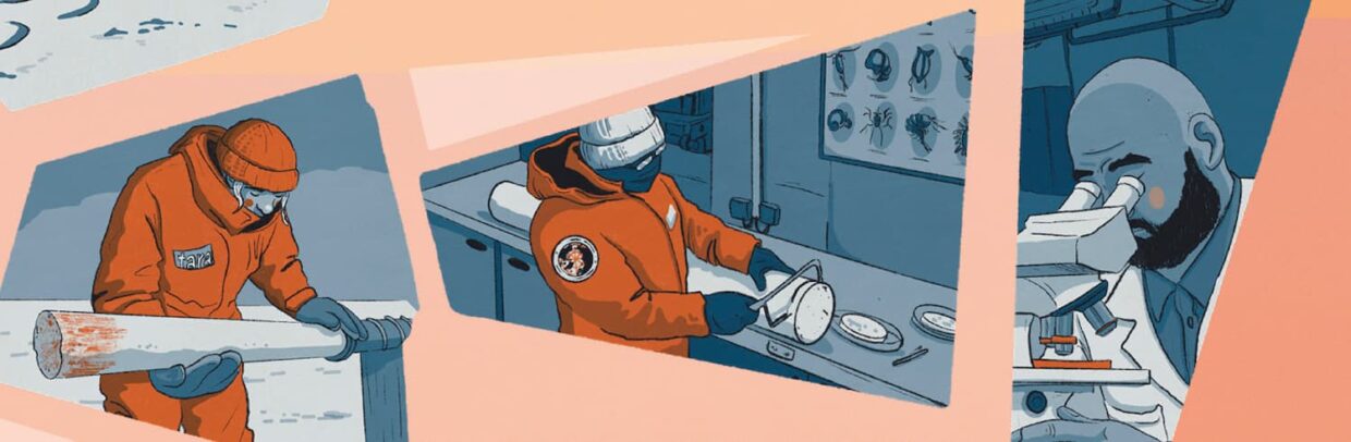 Extraction et Analyse d'une carotte de glace
