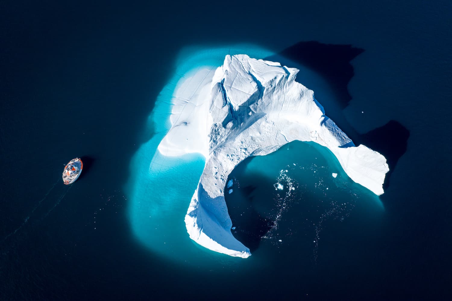 Groenland Fjord Scoresbysund